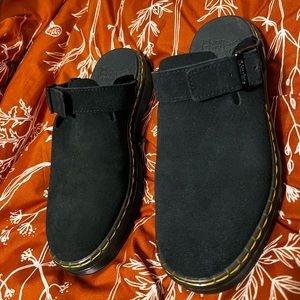 Dr Martens Carlson suede casual slingback mules Size 8